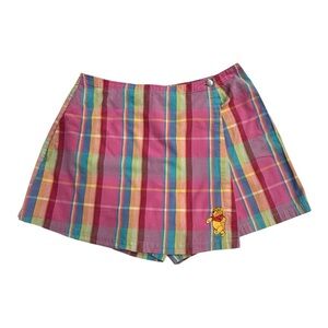 Vintage The Disney Store Winnie The Pooh Skort Shorts Size XL